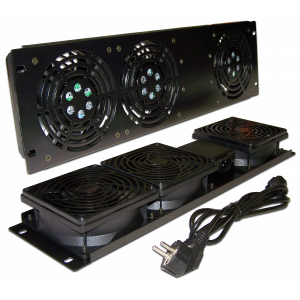 19" vertical fan unit without thermostat